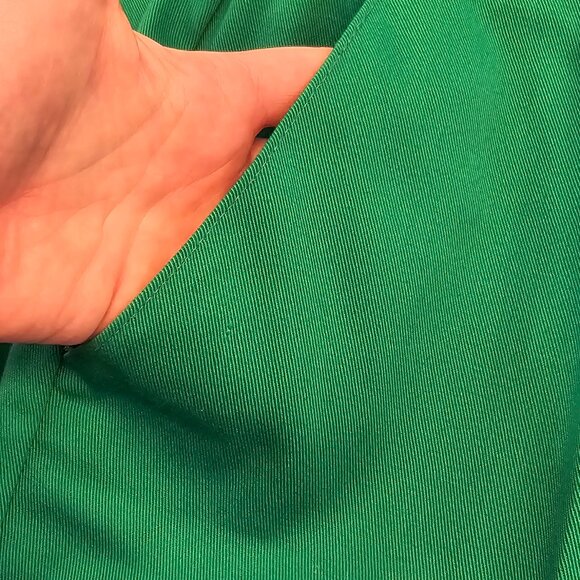 Vintage Rrrruss Green Pant Suit Set, Size Med, Div Russ Togs - Picture 10 of 13